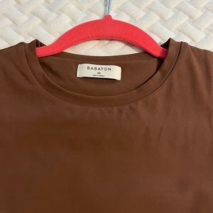 BROWN BABATON BODYSUIT